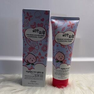 Esfolio hydrologic acid with peach cleansing foam